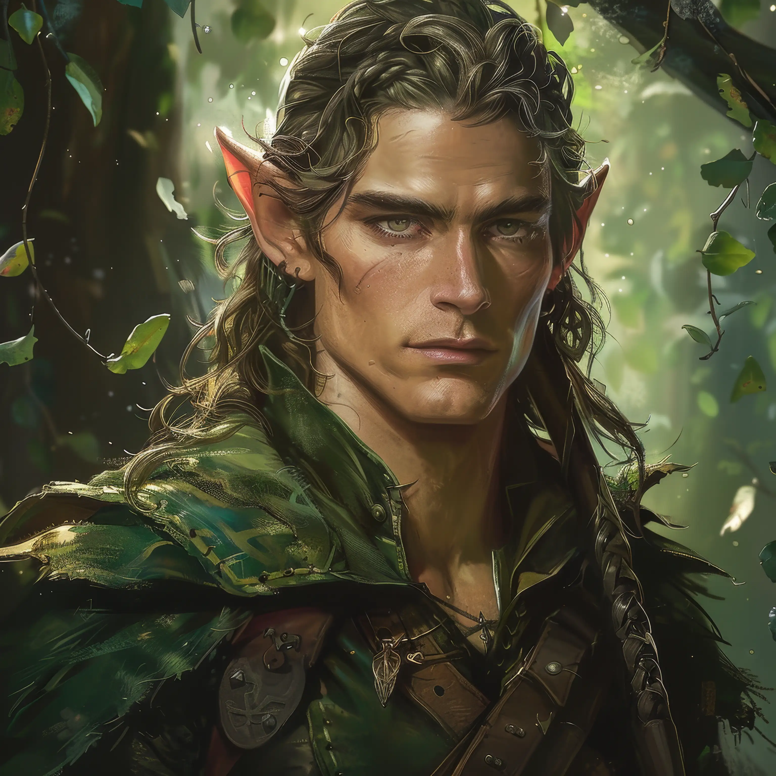 Portrait d'Elfe - Archer