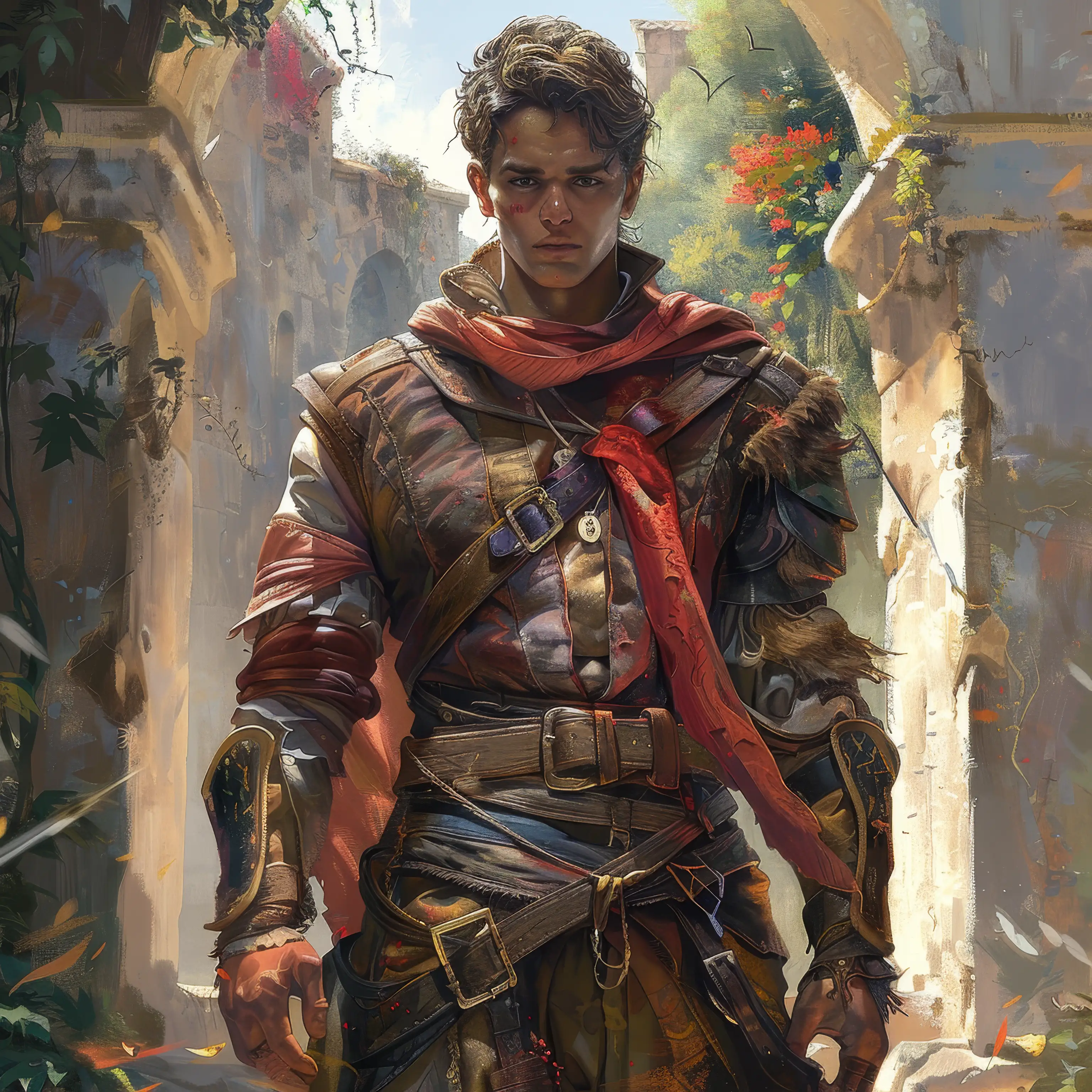 Portrait d'Humain - Mage